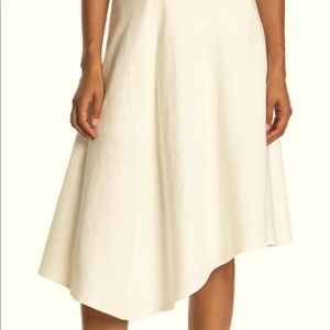 VINCE Midi Skirt off white size M